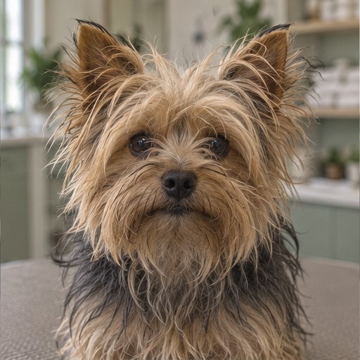 Lola prima della toelettatura
